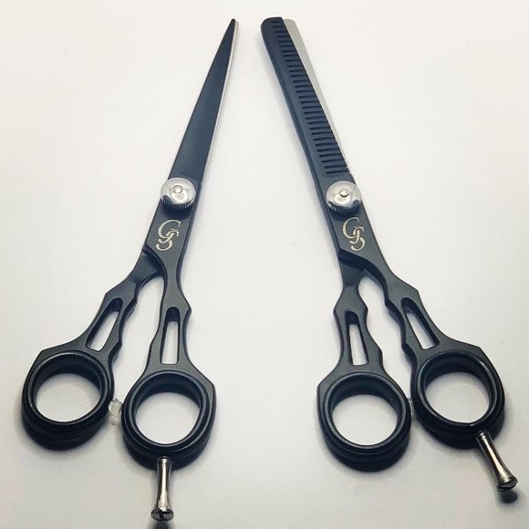 Barber Scissor Set Japanese Cutting & Thinning - Picture 1 of 1
